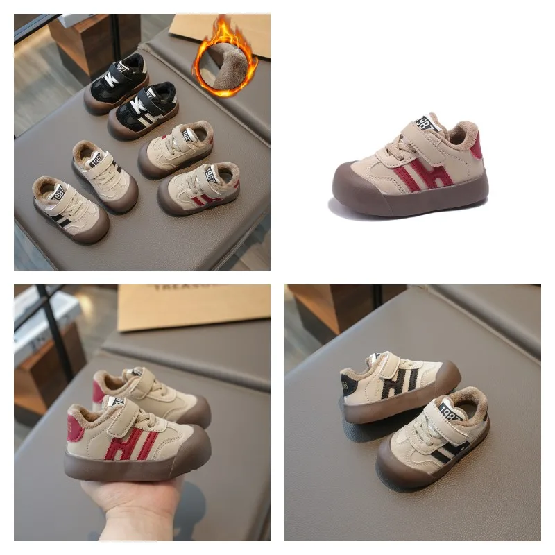 Walking Shoes Children's Cotton Shoes 0-6 Years Old Padded Thickened Boys Girls Sneakers Beige Non-slip Kids De Training Shoes
Walking Shoes Children's Cotton Shoes 0-6 Years Old Padded Thickened Boys Girls Sneakers Beige Non-slip Kids De Training Shoes