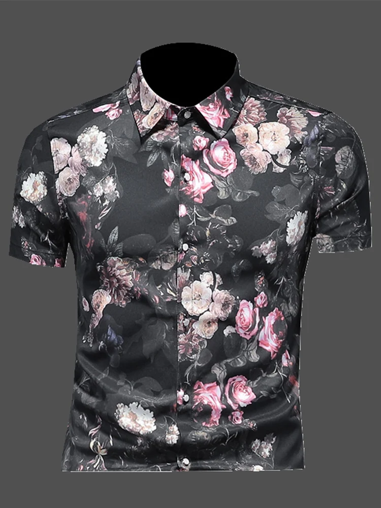 Мужская модная рубашка Slim Fit с принтом в британском стиле, больших размеров, повседневная, из полиэстера, летняя новинка
Мужская модная рубашка Slim Fit с принтом в британском стиле, больших размеров, повседневная, из полиэстера, летняя новинка