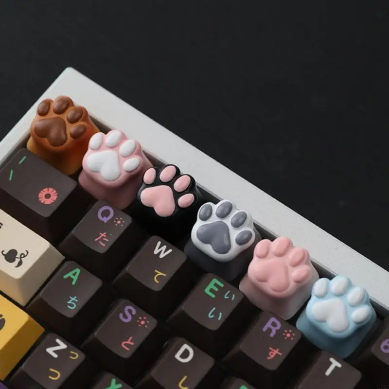 Lovely Kitten Claw Keycap Colorful PBT Mechanical Keyboards Keycaps Color Resistant Resin and Multiple Color Option K1KF
Lovely Kitten Claw Keycap Colorful PBT Mechanical Keyboards Keycaps Color Resistant Resin and Multiple Color Option K1KF