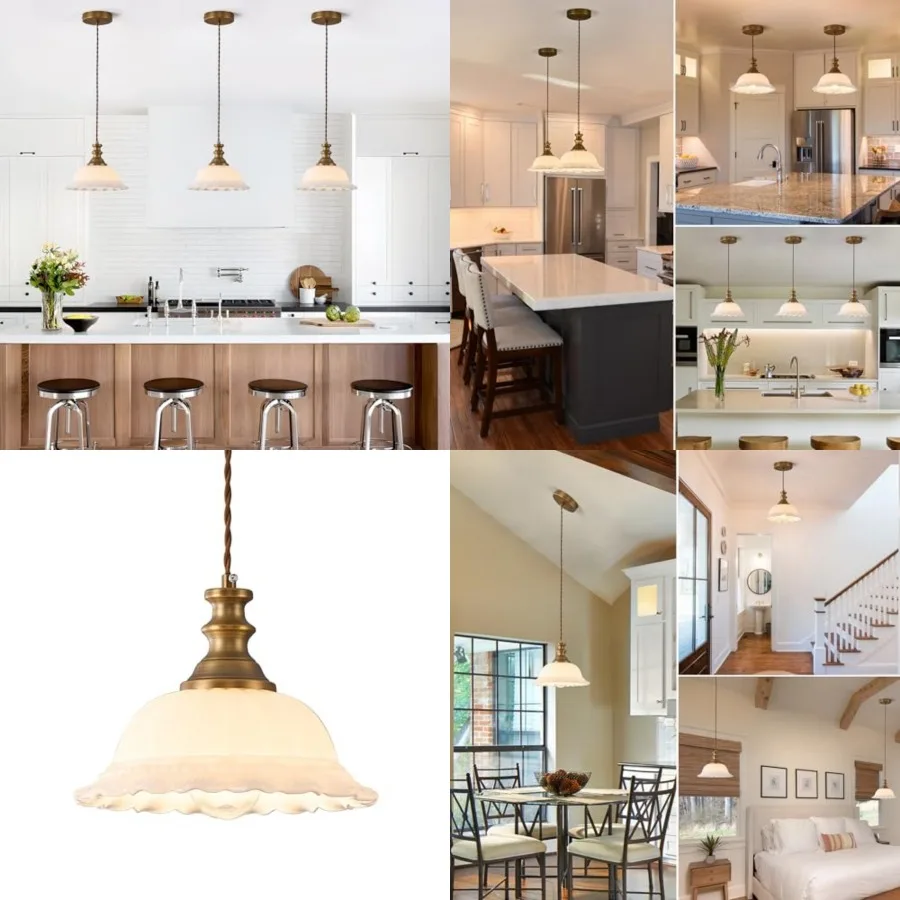 Glass Pendant Lights Modern Pendant Lighting Fixtures Hanging Lamp for Kitchen Isl Bedroom Dining Room Coffee Shop Hallway
Glass Pendant Lights Modern Pendant Lighting Fixtures Hanging Lamp for Kitchen Isl Bedroom Dining Room Coffee Shop Hallway