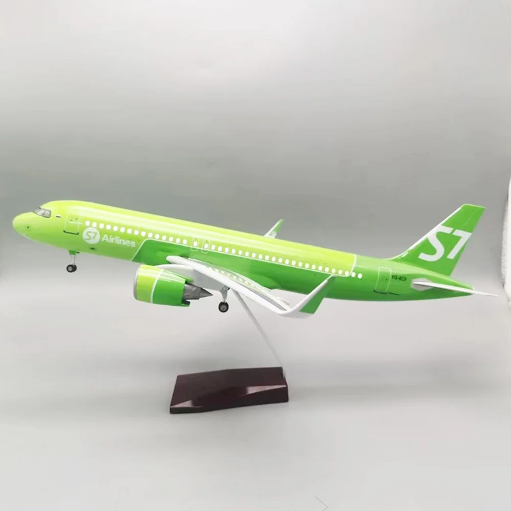 1:80 Scale 47cm Airbus A320 NEO Siberia S7 Airlines Simulation Passenger Aircraft Model Toys With Wheels And Lights Collection
1:80 Scale 47cm Airbus A320 NEO Siberia S7 Airlines Simulation Passenger Aircraft Model Toys With Wheels And Lights Collection