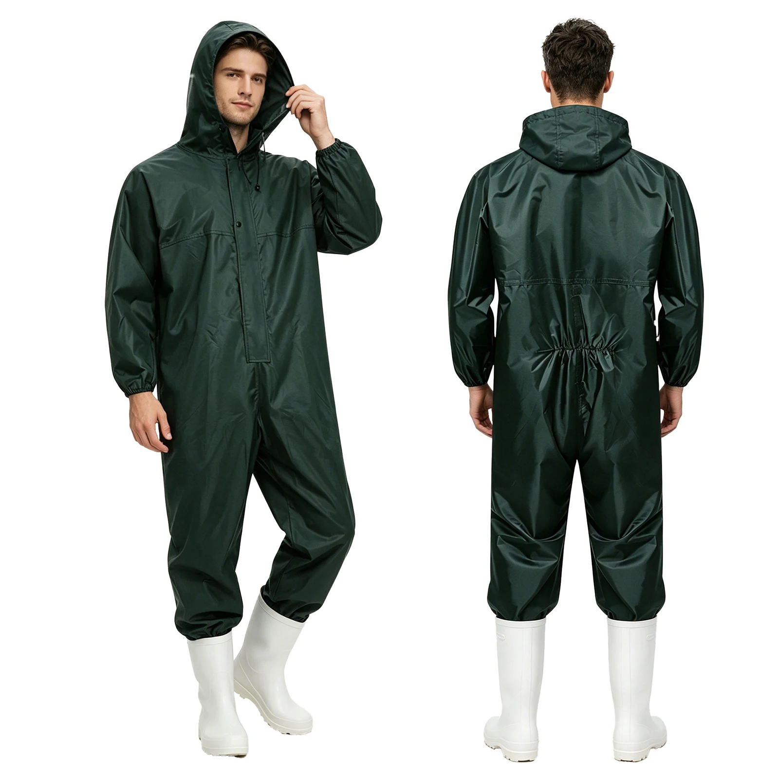 Mens Jumpsuit Unisex Adults Protective Coveralls with Hood Long Sleeve Joggers Romper for Auto Mechanic Repair Garage Workshop
Mens Jumpsuit Unisex Adults Protective Coveralls with Hood Long Sleeve Joggers Romper for Auto Mechanic Repair Garage Workshop