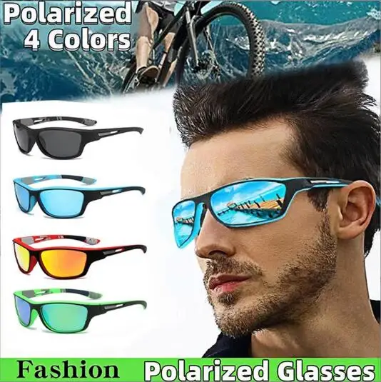 New Men's Polarized Sunglasses Outdoor Sports Glasses Ice Blue UV Protection 400 0336
New Men's Polarized Sunglasses Outdoor Sports Glasses Ice Blue UV Protection 400 0336