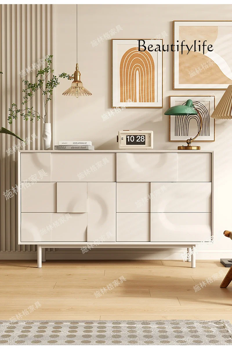 X Cream Style Bedroom Chest Of Drawers French Light Luxury Door Cabinet Modern Solid Wood Living Room Drawer Storage Cabinet
X Cream Style Bedroom Chest Of Drawers French Light Luxury Door Cabinet Modern Solid Wood Living Room Drawer Storage Cabinet