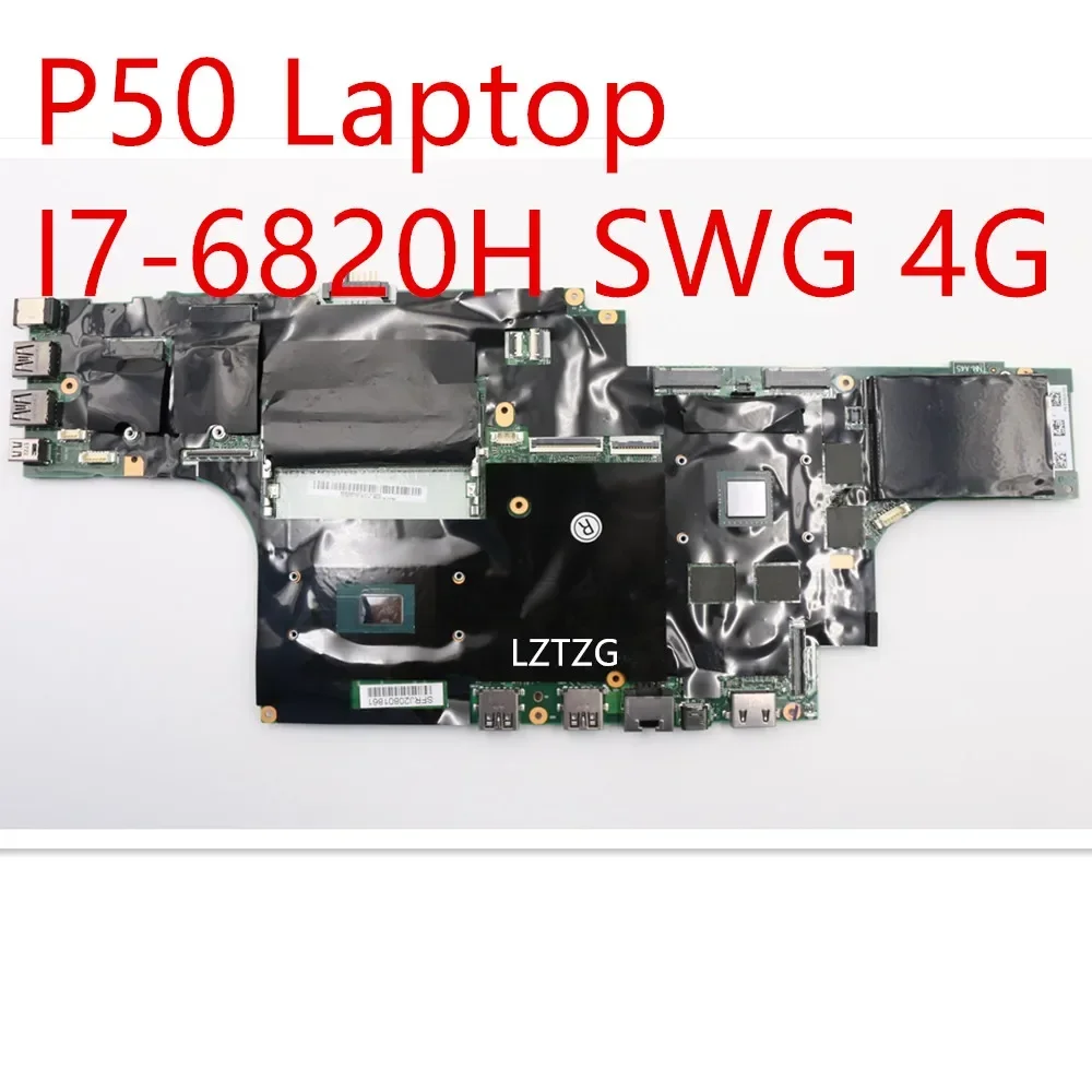Материнская плата для ноутбука Lenovo ThinkPad P50, материнская плата I7-6820H SWG 4G 01AY443 01AY364, 100% протестировано, ОК
Материнская плата для ноутбука Lenovo ThinkPad P50, материнская плата I7-6820H SWG 4G 01AY443 01AY364, 100% протестировано, ОК