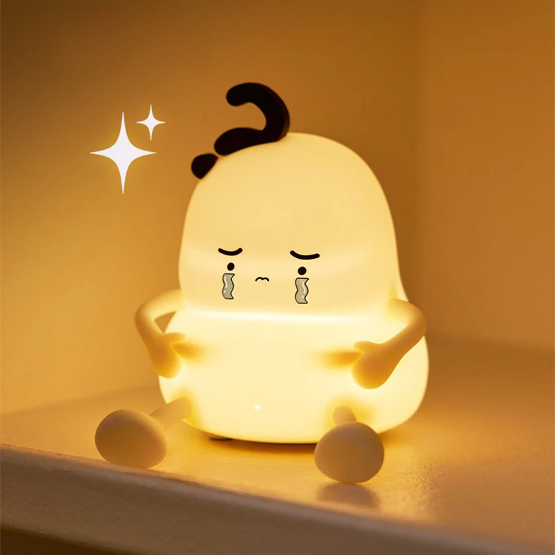 LED Pear Fruit Silicone Night Light Warm Colors Dimming Touch USB Rechargeable Cartoon Bedside Lamp Bedroom Decor Cute Kid Gift
LED Pear Fruit Silicone Night Light Warm Colors Dimming Touch USB Rechargeable Cartoon Bedside Lamp Bedroom Decor Cute Kid Gift