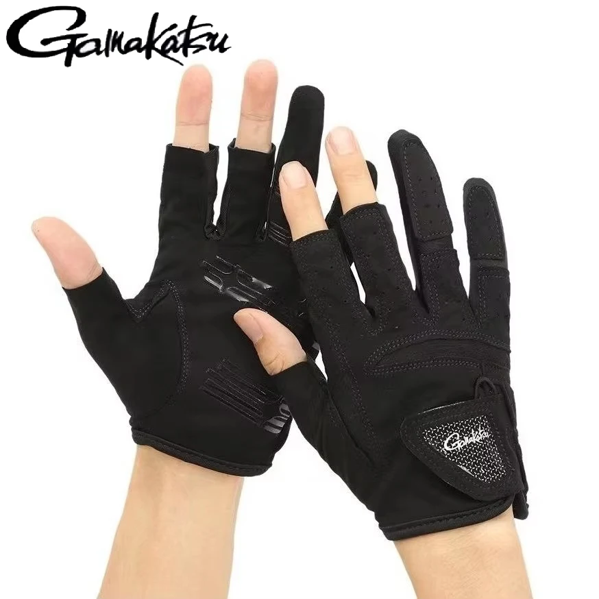 Новые перчатки Gamakastu для рыбалки, мужские летние перчатки для рыбалки, солнцезащитный крем и противоскользящие дышащие тонкие перчатки из ледяного шелка с тремя пальцами
Новые перчатки Gamakastu для рыбалки, мужские летние перчатки для рыбалки, солнцезащитный крем и противоскользящие дышащие тонкие перчатки из ледяного шелка с тремя пальцами