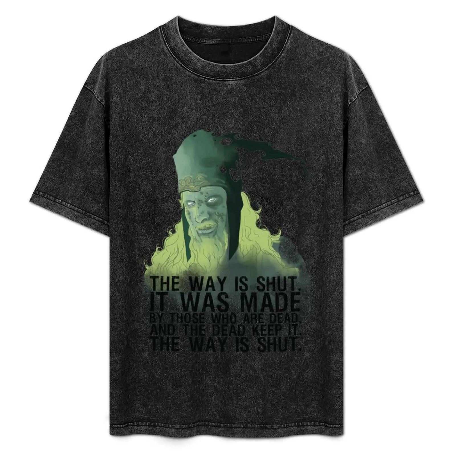 The way is shut. T-Shirt Stylish Graphic Short Sleeve Top
The way is shut. T-Shirt Stylish Graphic Short Sleeve Top
