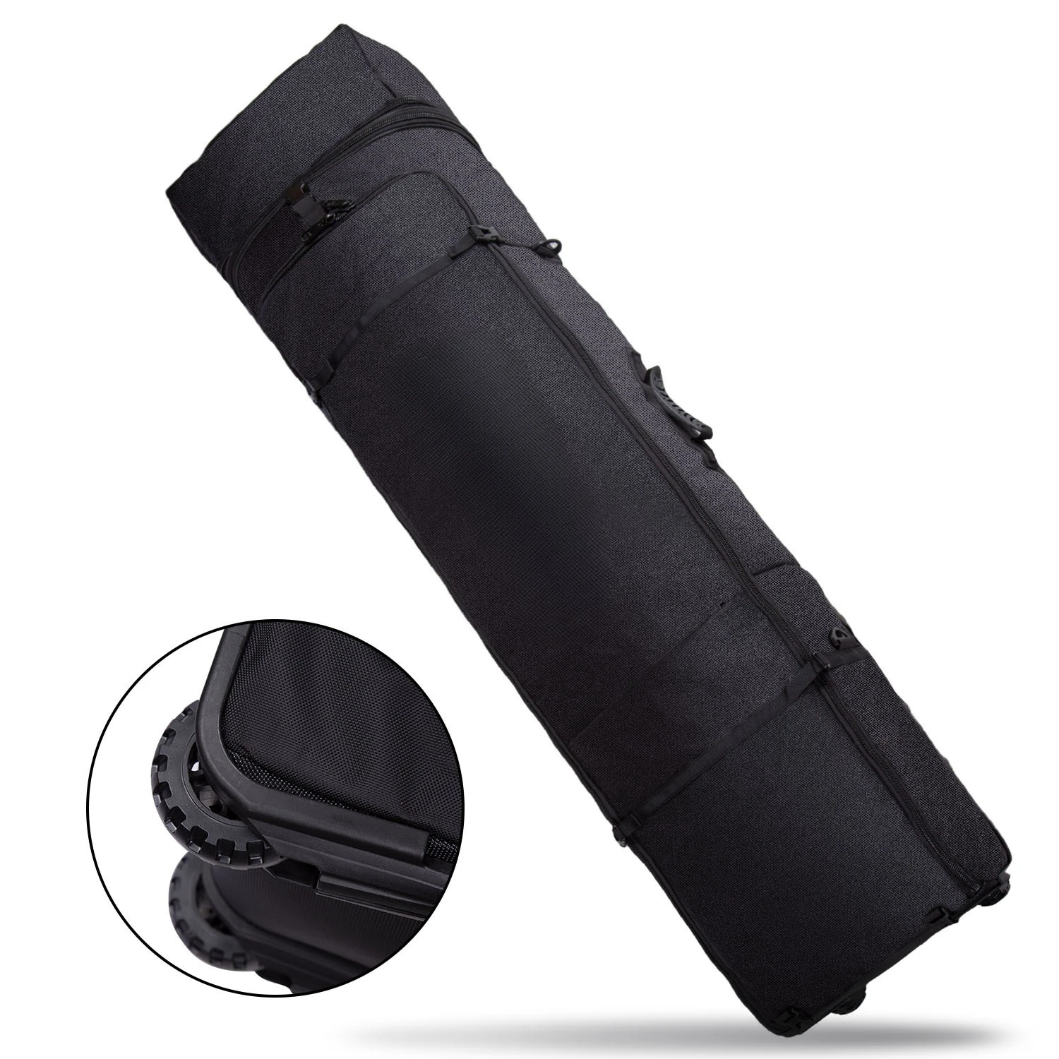 Snowboard Bag with Roller Padding Can Accommodate Ski Boots Under 190 Cm
Snowboard Bag with Roller Padding Can Accommodate Ski Boots Under 190 Cm