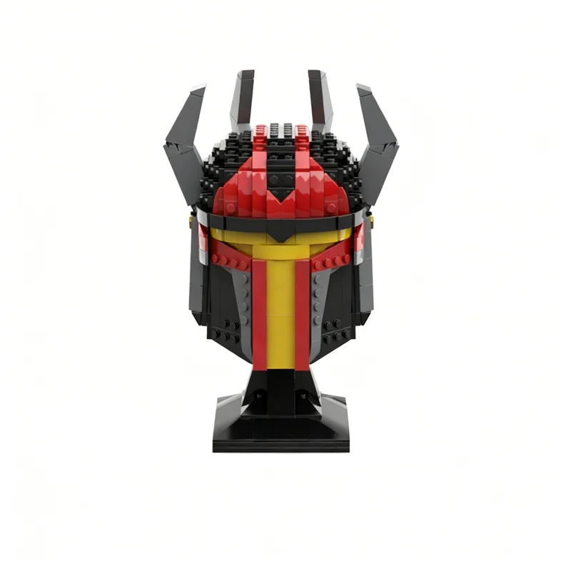 578PCS MOC Space Battle Gar Saxon Helmet Model Creative Building Blocks Assembly Building Blocks Display Birthday Gift Home Set
578PCS MOC Space Battle Gar Saxon Helmet Model Creative Building Blocks Assembly Building Blocks Display Birthday Gift Home Set