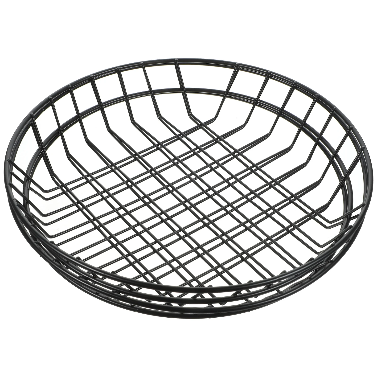 2 Pcs Chips Basket Kitchen Food Container Serving Storage Small Item Household Iron Large Capacity
2 Pcs Chips Basket Kitchen Food Container Serving Storage Small Item Household Iron Large Capacity