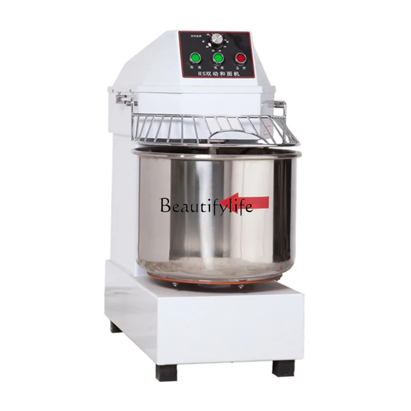 05-Commercial stainless steel double-action double-speed dough mixing machine, automatic large-scale dough kneading machine
05-Commercial stainless steel double-action double-speed dough mixing machine, automatic large-scale dough kneading machine