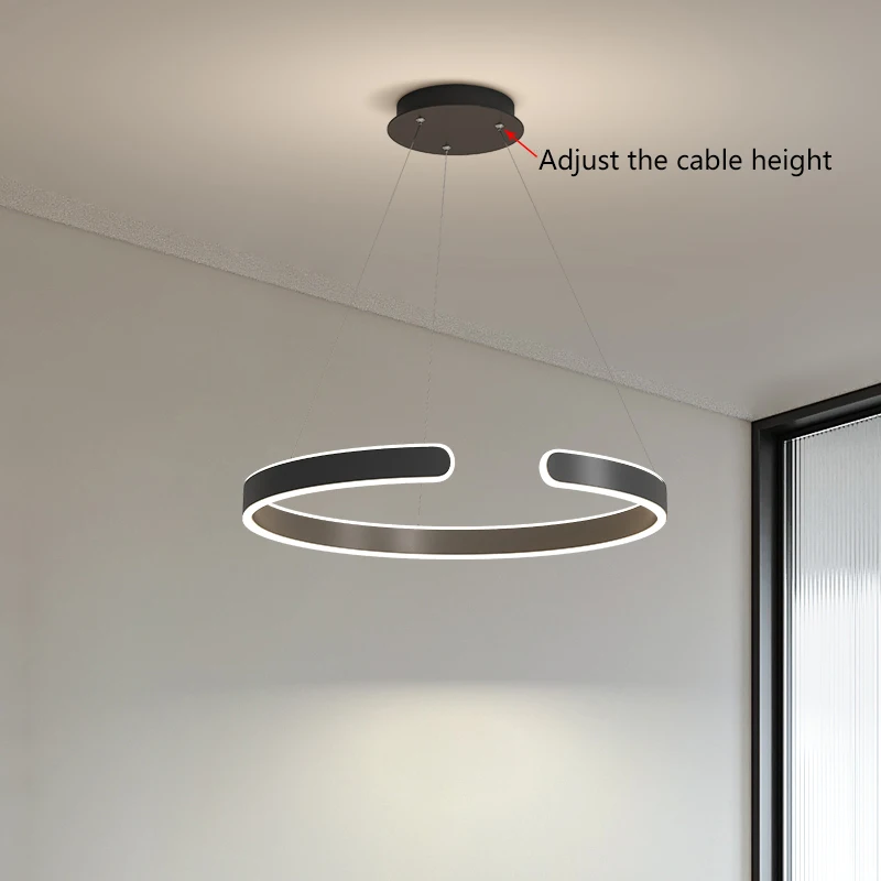 NEO Gleam Modern Led Pendant Lamp lampara colgante bedroom Dining table kitchen Modern Led Pendant Lights Black/White Fixture
NEO Gleam Modern Led Pendant Lamp lampara colgante bedroom Dining table kitchen Modern Led Pendant Lights Black/White Fixture