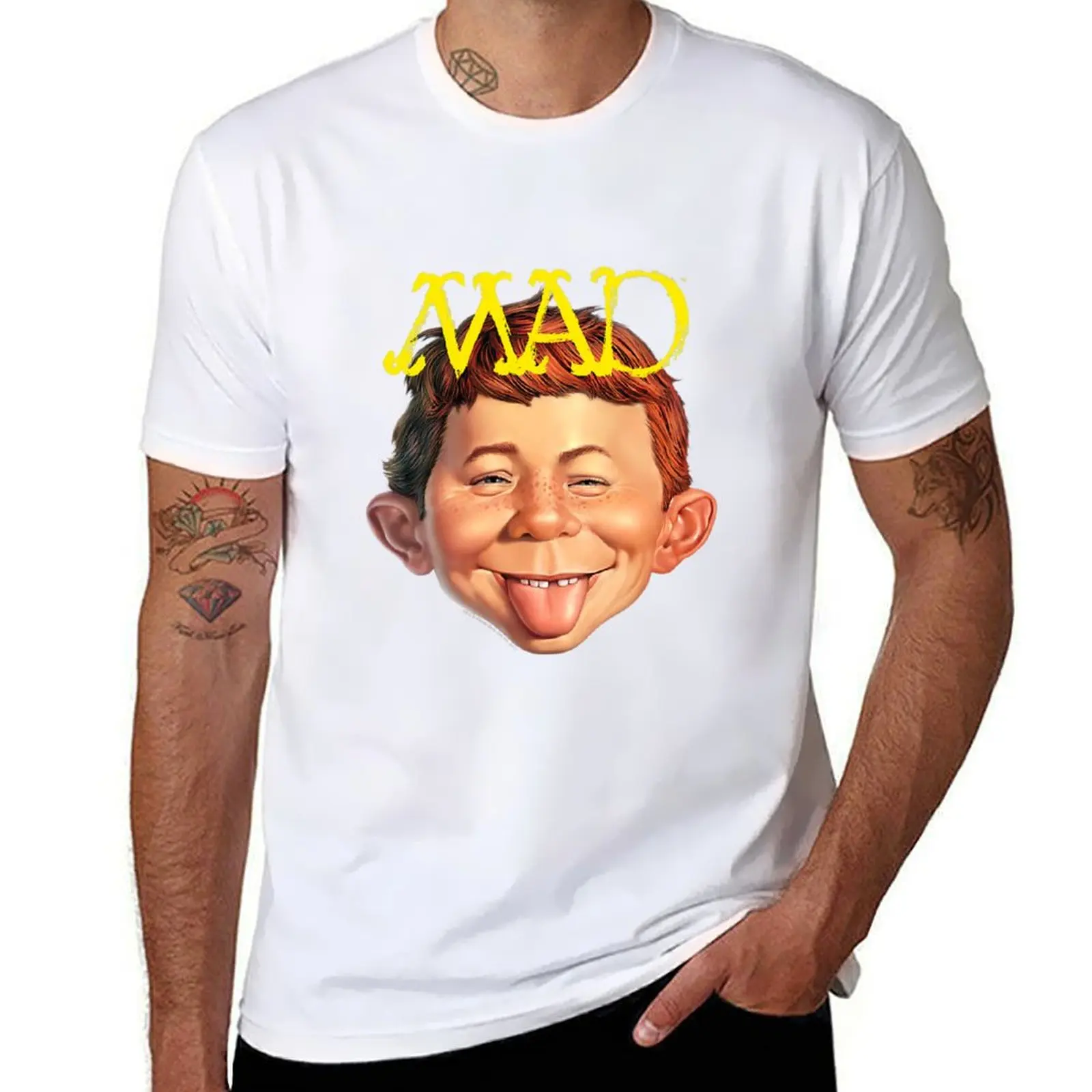 Mad Magazine Absolutely Mad T-Shirt t shirt man plain man t shirt graphic T-Shirt
Mad Magazine Absolutely Mad T-Shirt t shirt man plain man t shirt graphic T-Shirt