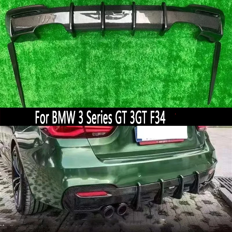 Для BMW 3 серии GT 3GT F34 задняя губа из углеродного волокна, автомобильный задний бампер, диффузор, задние сплиттеры, спойлер, задняя губа, обновленный комплект кузова 
Для BMW 3 серии GT 3GT F34 задняя губа из углеродного волокна, автомобильный задний бампер, диффузор, задние сплиттеры, спойлер, задняя губа, обновленный комплект кузова