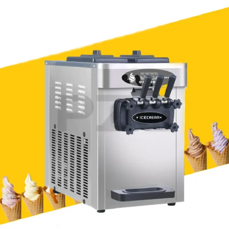 Commercial Soft Ice Cream Machine Desktop 3 Flavors Ice Cream Makers Silent Design Ice Cream Vending Machine
Commercial Soft Ice Cream Machine Desktop 3 Flavors Ice Cream Makers Silent Design Ice Cream Vending Machine