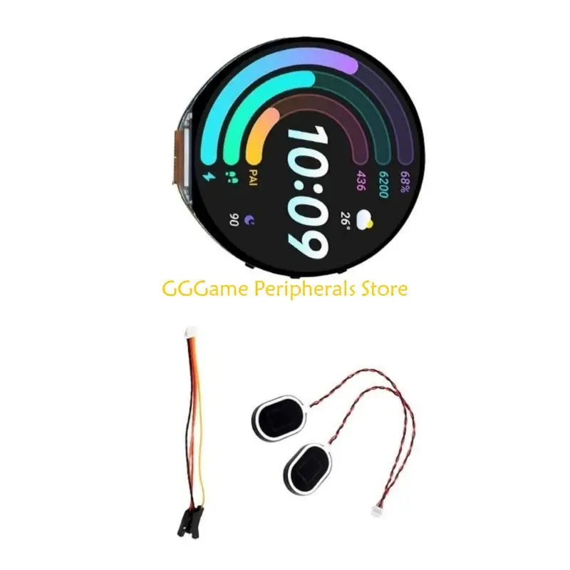 U55B 1.85inch 360x360 LCD Display Touchable Screen Bluetooth-compatible WIFI Development Board Capacitive Screen Replacement
U55B 1.85inch 360x360 LCD Display Touchable Screen Bluetooth-compatible WIFI Development Board Capacitive Screen Replacement