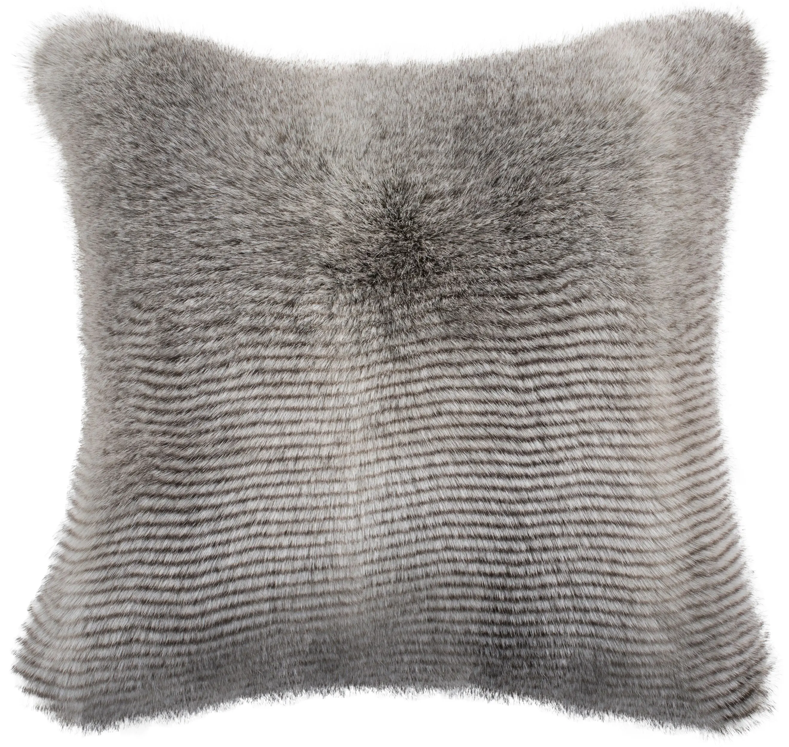 Wavy Luxe Solid Plush Fur Pillow in Grey for Cozy Decor and Comfort
Wavy Luxe Solid Plush Fur Pillow in Grey for Cozy Decor and Comfort