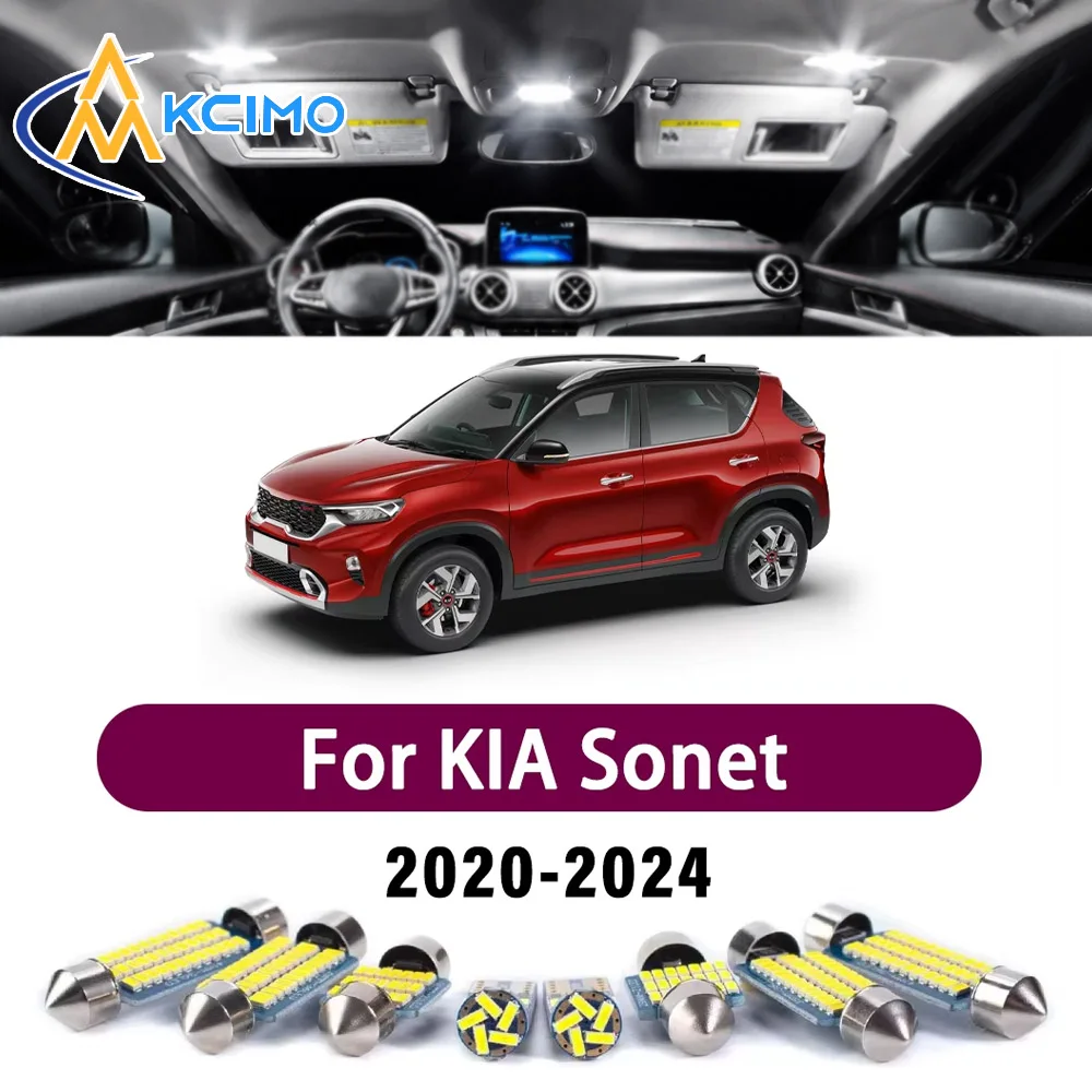 Kcimo Super Bright LED Interior Light Kit For KIA Sonet 2020-2024 Dome Map Lamp White Blue Car Accessories Canbus
Kcimo Super Bright LED Interior Light Kit For KIA Sonet 2020-2024 Dome Map Lamp White Blue Car Accessories Canbus
