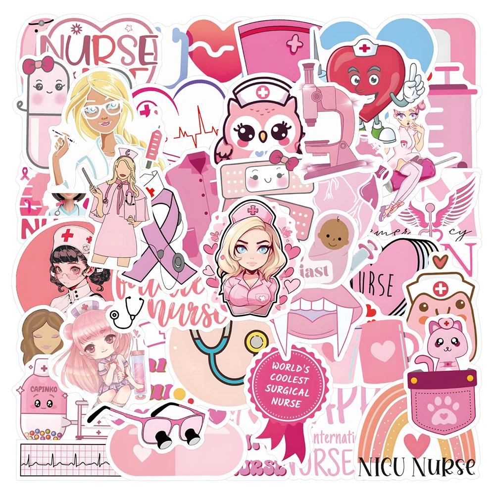 10/30/50/110Pcs Cartoon Pink Nurse Graffiti Stickers Medical Appliances Decal DIY Suitcase Scrapbook Laptop Cute Sticker Kid Toy
10/30/50/110Pcs Cartoon Pink Nurse Graffiti Stickers Medical Appliances Decal DIY Suitcase Scrapbook Laptop Cute Sticker Kid Toy