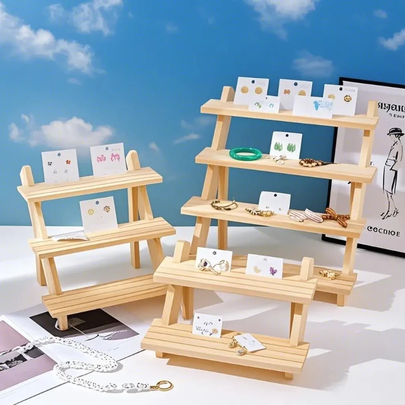 3-х уровневый держатель для ушей, деревянные ювелирные изделия, подставка для сережек, полка для кексов, мини-органайзер для фигурок, витрина, стойка
3-х уровневый держатель для ушей, деревянные ювелирные изделия, подставка для сережек, полка для кексов, мини-органайзер для фигурок, витрина, стойка