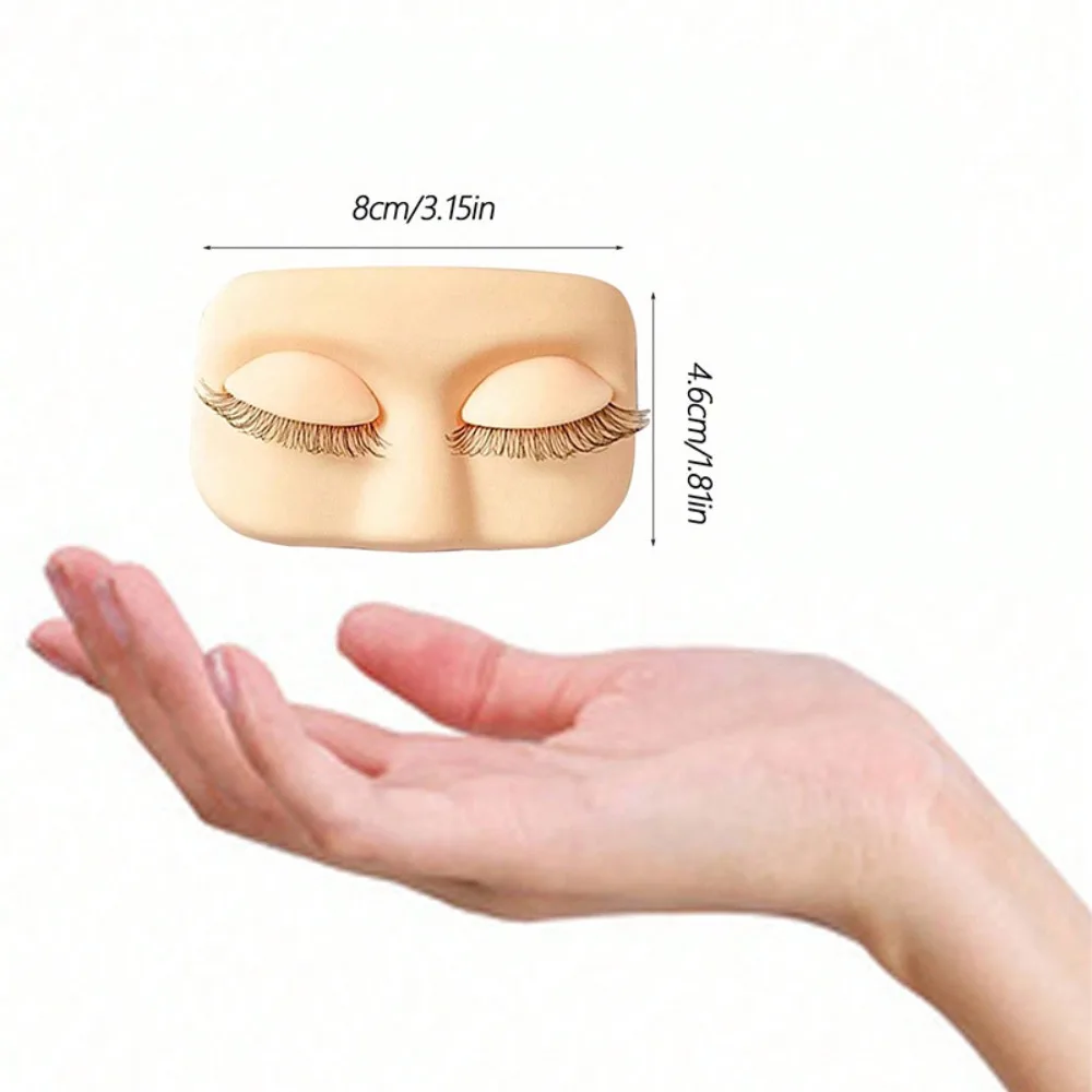 PVC Eyelash Extension Mannequin Removable Eyes Natural Eyelash Practice Tool Silicone Soft Eyelash Graft Training Head
PVC Eyelash Extension Mannequin Removable Eyes Natural Eyelash Practice Tool Silicone Soft Eyelash Graft Training Head