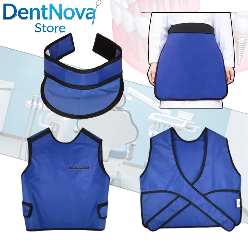 Dental X-Ray Lead Apron 0.35mm Pb Protective Vest & Skirt Set Collar Included Lightweight Comfort
Dental X-Ray Lead Apron 0.35mm Pb Protective Vest & Skirt Set Collar Included Lightweight Comfort