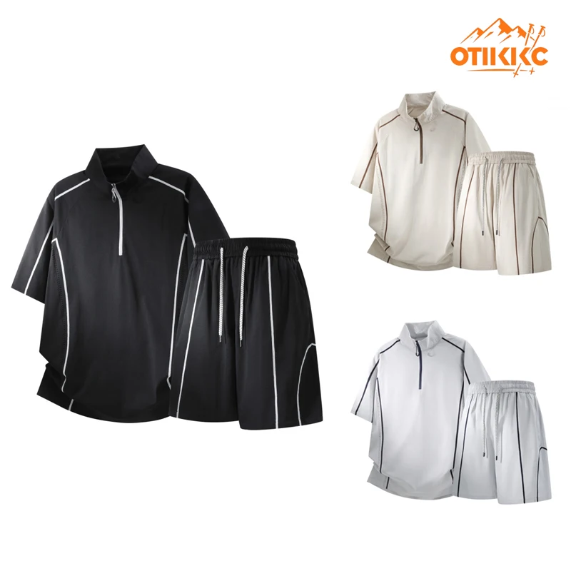 Disan Summer 2026 Linen Cotton Ice Silk Polo Shirt Sports Suit Loose Two-Piece Short-Sleeved T-Shirt Casual Wear
Disan Summer 2026 Linen Cotton Ice Silk Polo Shirt Sports Suit Loose Two-Piece Short-Sleeved T-Shirt Casual Wear