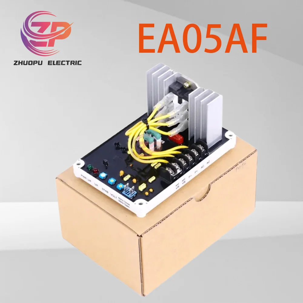 Автоматический стабилизатор напряжения (AVR) EA05AF совместим с бесщеточными генераторами KUTAI.
Автоматический стабилизатор напряжения (AVR) EA05AF совместим с бесщеточными генераторами KUTAI.