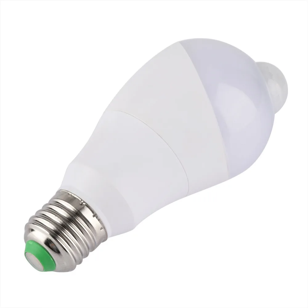 E27 Motion Sensor Light Bulb AC 85 - 265V 350 Degree Rotating Motion Sensor Bulb Lamp 3000K - 6500K Motion Detector Bulb Carport
E27 Motion Sensor Light Bulb AC 85 - 265V 350 Degree Rotating Motion Sensor Bulb Lamp 3000K - 6500K Motion Detector Bulb Carport