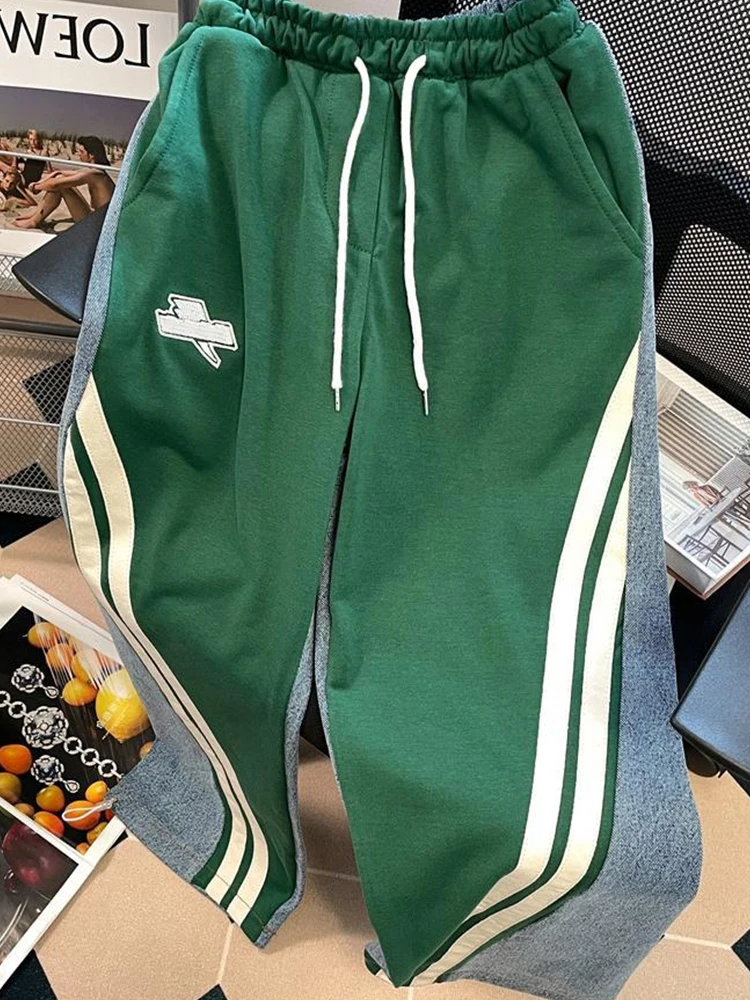 Green Hip Hop Streetwear Sweatpants Plain Joggers Pants Women Harajuku Soft Loose Wide Leg Track Pants Trousers Spring 2023
Green Hip Hop Streetwear Sweatpants Plain Joggers Pants Women Harajuku Soft Loose Wide Leg Track Pants Trousers Spring 2023