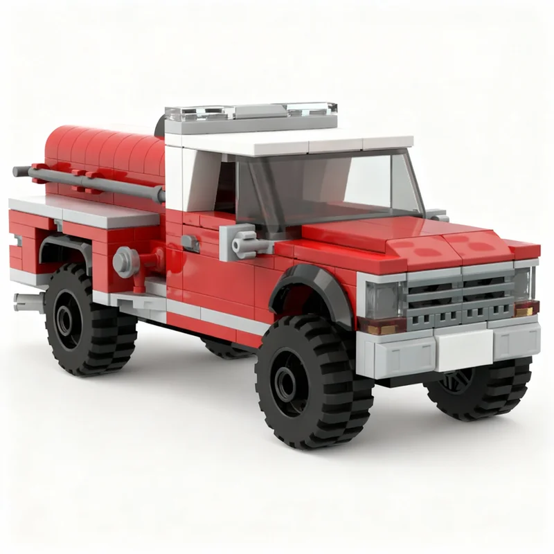 275PCS MOC Technology Fire Chief S Truck Model DIY Creative Assembly Building Blocks Display Birthday Gift Decoration Home Set
275PCS MOC Technology Fire Chief S Truck Model DIY Creative Assembly Building Blocks Display Birthday Gift Decoration Home Set