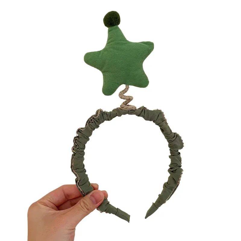 Colored Star Headband Girl Korean Version Christmas Pentagram Headband Little Girl Broken Hair Clip
Colored Star Headband Girl Korean Version Christmas Pentagram Headband Little Girl Broken Hair Clip