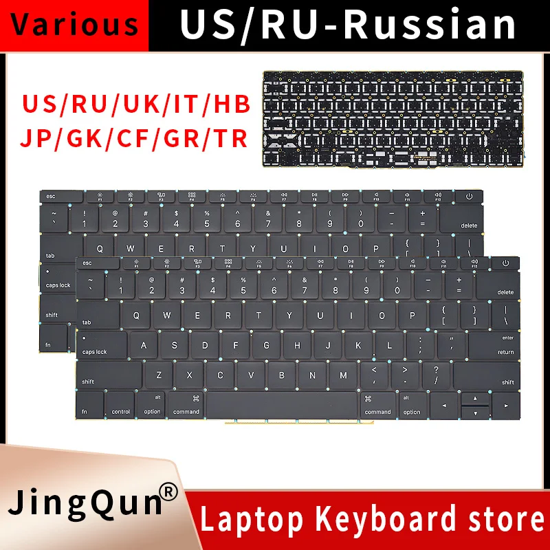 US/RU/UK/IT/HB/GK/GR/TR/JP Greece Japanese ICELAND New Laptop Keyboard For Macbook Pro 13" A1708 EMC 3164 Year 2016-2017
US/RU/UK/IT/HB/GK/GR/TR/JP Greece Japanese ICELAND New Laptop Keyboard For Macbook Pro 13" A1708 EMC 3164 Year 2016-2017