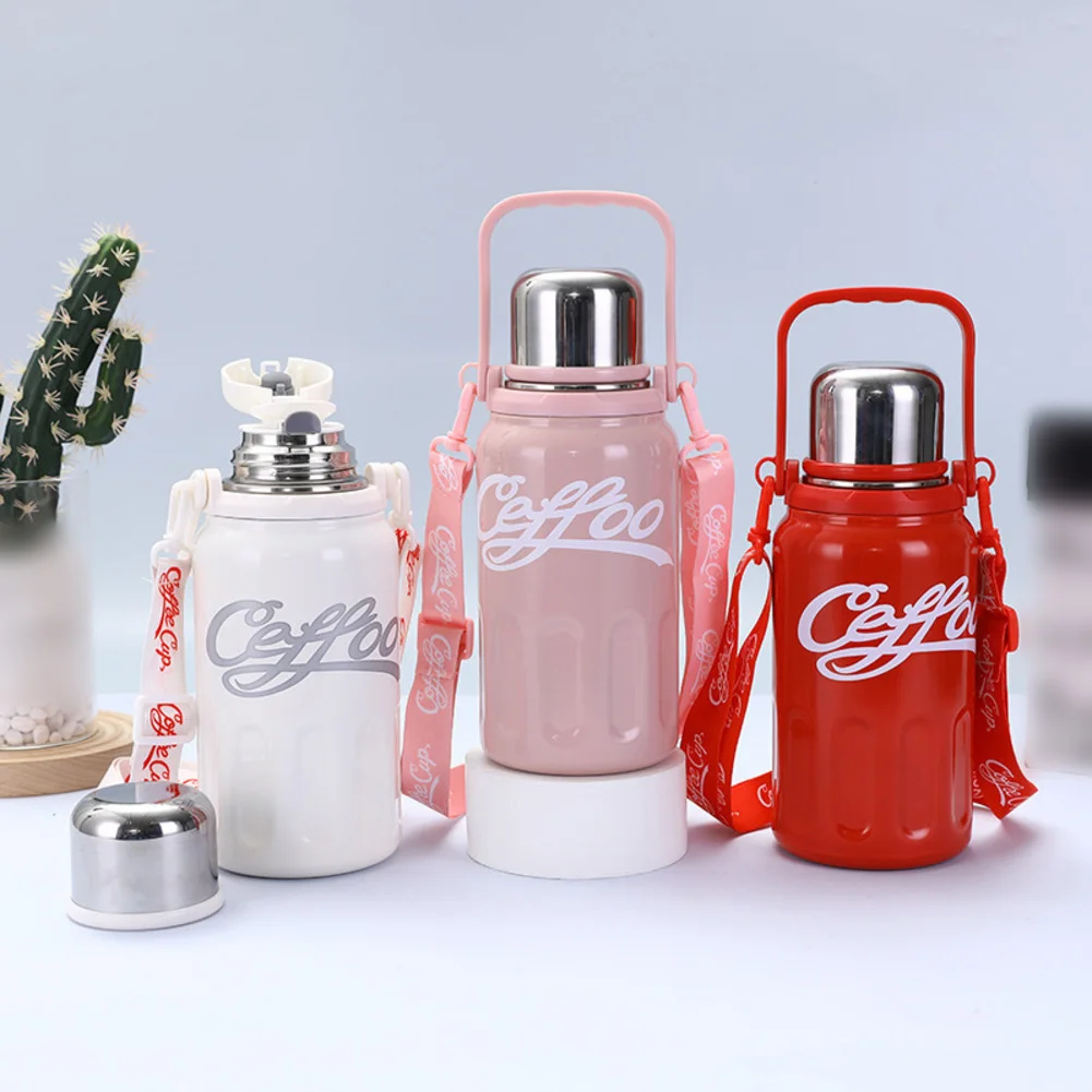 Outdoor Insulated Kettle Stainless Steel Portable Leak-Proof Large Capacity Thermal Cup Sports Kettle Dual Drinking Cup Parts
Outdoor Insulated Kettle Stainless Steel Portable Leak-Proof Large Capacity Thermal Cup Sports Kettle Dual Drinking Cup Parts