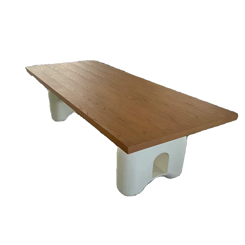 Средний древний дизайнерский обеденный стол из цельного дерева, художественный креативный ретро прямоугольный обеденный стол, бесшумный стиль, бытовой обеденный стол
Средний древний дизайнерский обеденный стол из цельного дерева, художественный креативный ретро прямоугольный обеденный стол, бесшумный стиль, бытовой обеденный стол