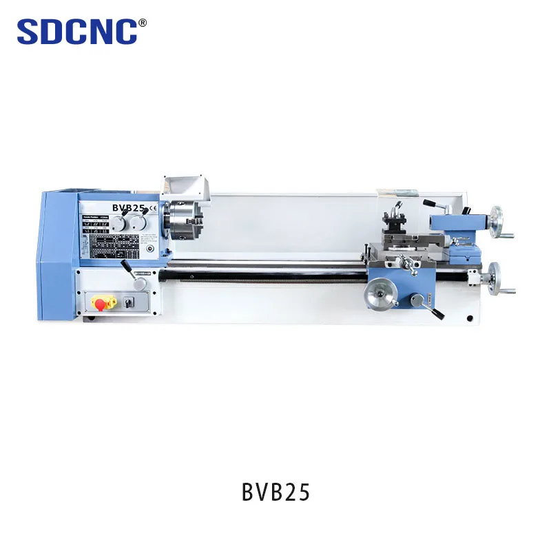 BVB25 Economical Horizontal Desktop Lathe Machine Mini Metal Turning Milling Drilling DIY for Household Use
BVB25 Economical Horizontal Desktop Lathe Machine Mini Metal Turning Milling Drilling DIY for Household Use