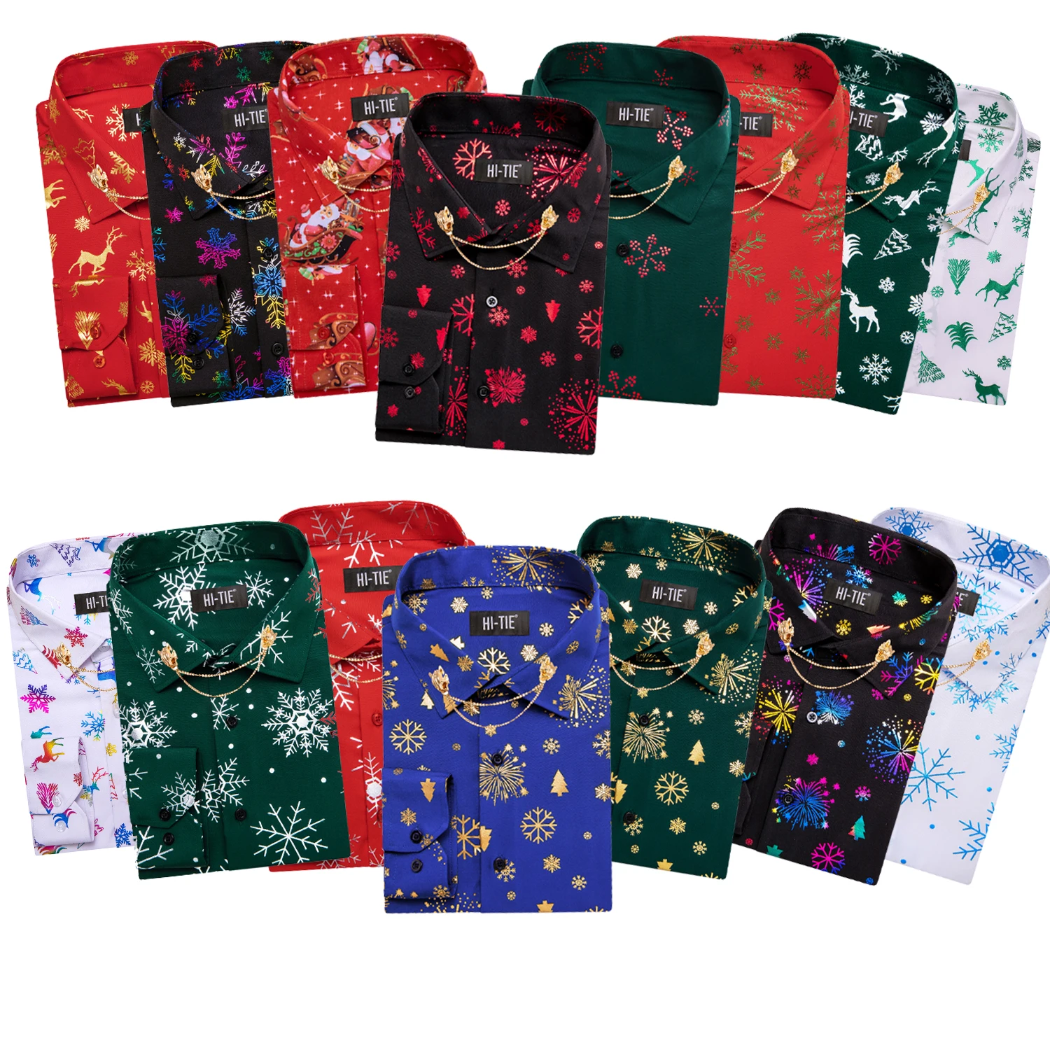 Hi-Tie Xams Festival Мужские рубашки Животное Дерево Красное Зеленое Платье Снежинка С Длинным Рукавом На Пуговицах Рубашки Обычной Повседневный
Hi-Tie Xams Festival Мужские рубашки Животное Дерево Красное Зеленое Платье Снежинка С Длинным Рукавом На Пуговицах Рубашки Обычной Повседневный