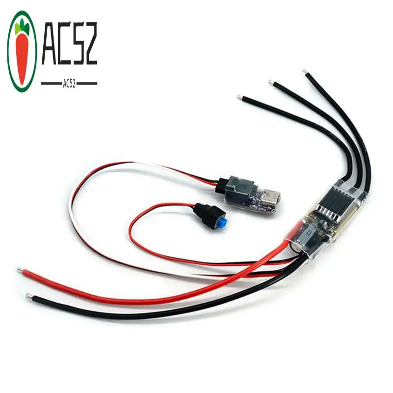 AC52-RC Гусеничный ESC 50A Бесщеточный AM32 2-6S BEC 5,2-8,2 В Регулируемый для автомобилей масштаба 1/8 1/10 Осевой SCX10 Traxxas TRX-4 TRX-6
AC52-RC Гусеничный ESC 50A Бесщеточный AM32 2-6S BEC 5,2-8,2 В Регулируемый для автомобилей масштаба 1/8 1/10 Осевой SCX10 Traxxas TRX-4 TRX-6
