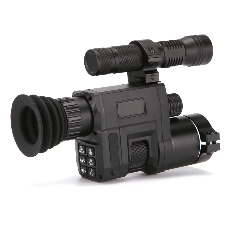 Hunting night vision riflescope infrared night vision scope sight day and night use endscope recording
Hunting night vision riflescope infrared night vision scope sight day and night use endscope recording