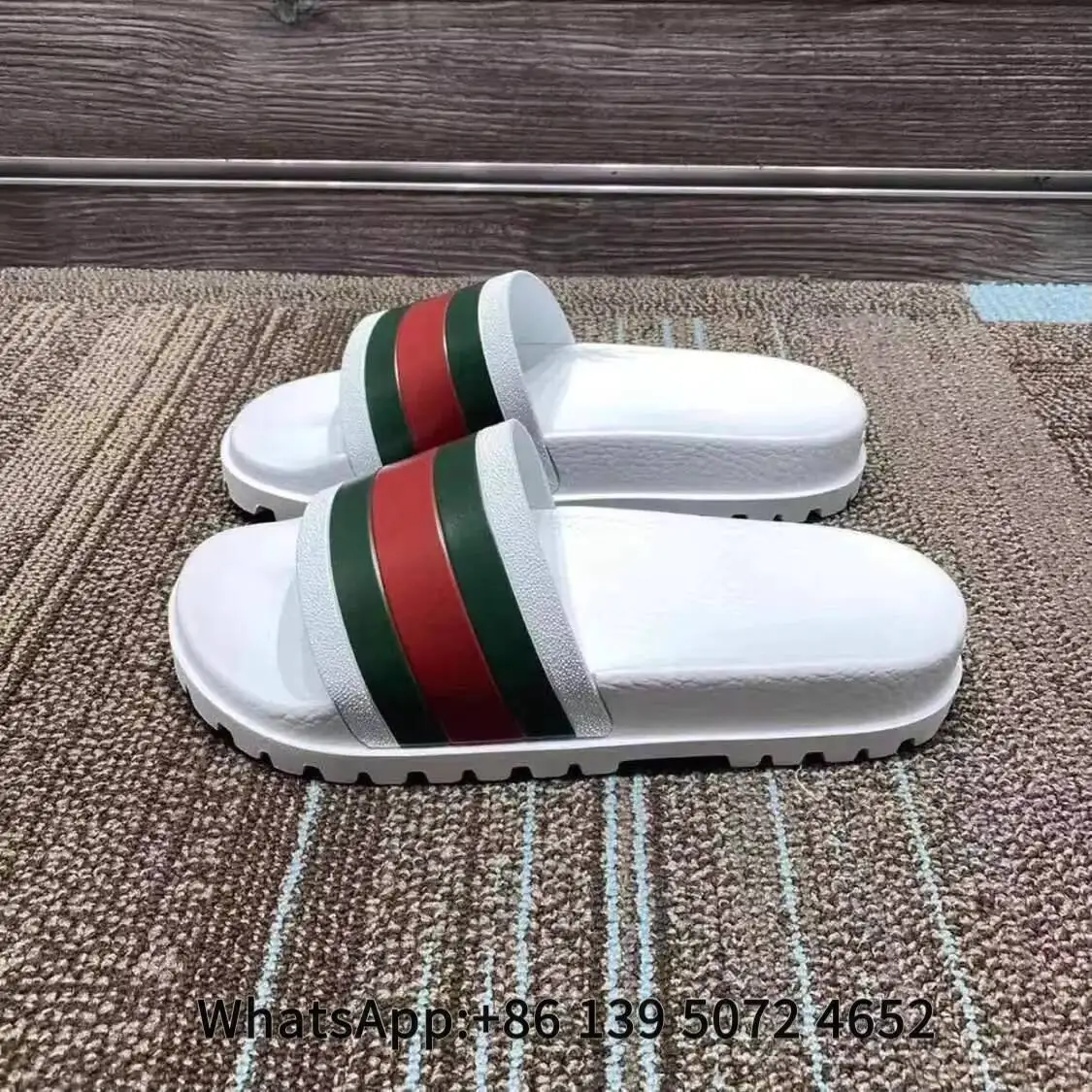 2026 Casual Fashion Flat Bottom Versatile Men's And Women's Same Striped Slippers 02
2026 Casual Fashion Flat Bottom Versatile Men's And Women's Same Striped Slippers 02