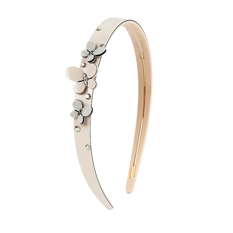 New Butterfly Hairband Korean High-End Luxury Rhinestone Acetate Headband for Women
New Butterfly Hairband Korean High-End Luxury Rhinestone Acetate Headband for Women