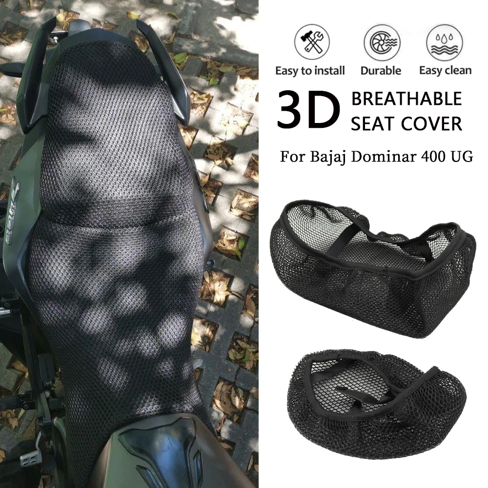 Motorcycle Anti-Slip 3D Nylon Mesh Fabric Seat Cover Breathable Waterproof Cushion For Bajaj Dominar 400 UG Dominar400
Motorcycle Anti-Slip 3D Nylon Mesh Fabric Seat Cover Breathable Waterproof Cushion For Bajaj Dominar 400 UG Dominar400