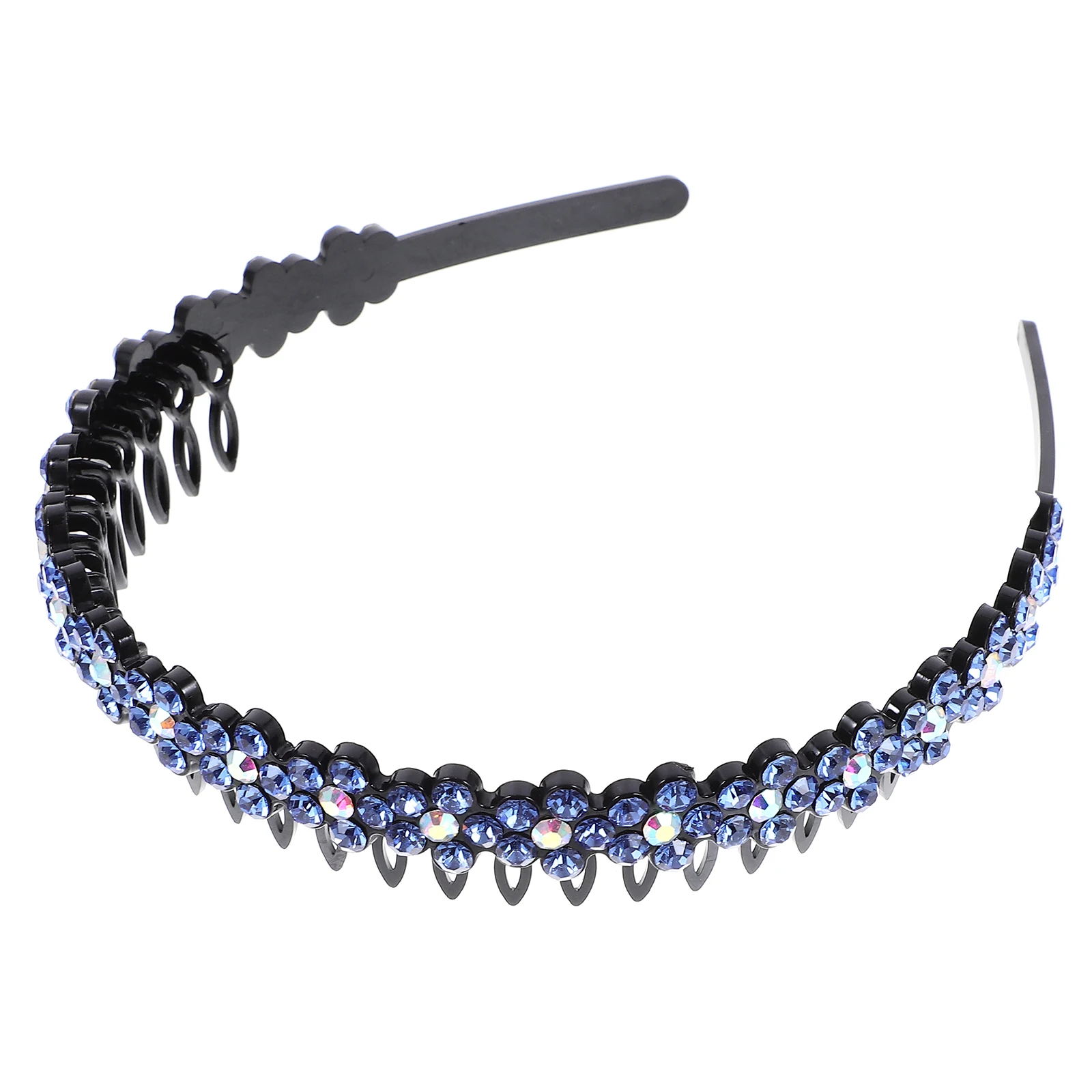 Non slip Headbands Women Blue Plastic Comb Rhinestones Hair Hoop Face Washing Anti Slip Headdress Accessories Daily Parties
Non slip Headbands Women Blue Plastic Comb Rhinestones Hair Hoop Face Washing Anti Slip Headdress Accessories Daily Parties