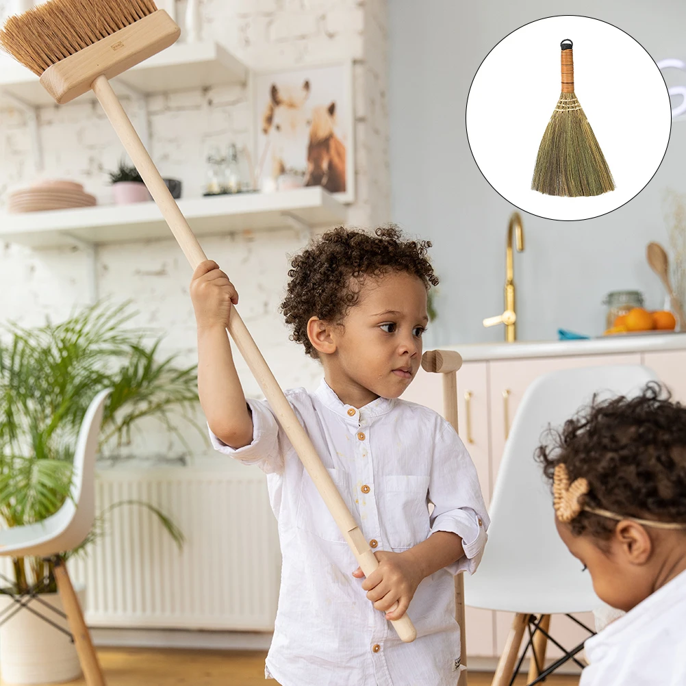 2Pcs Wooden Desktop Cleaning Broom Handmade Lightweight Compact Size Dust Sweeper Straw Floor Cleaner Walls Dustpan
2Pcs Wooden Desktop Cleaning Broom Handmade Lightweight Compact Size Dust Sweeper Straw Floor Cleaner Walls Dustpan