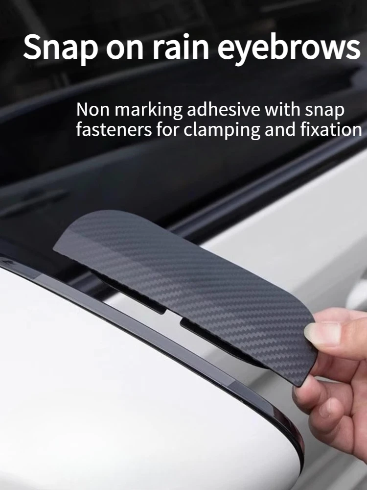 2PCS Car Rearview Carbon Fiber Mirror Rain Eyebrow Sun Shade Clear Vision Protector for Auto Mirror Accessories
2PCS Car Rearview Carbon Fiber Mirror Rain Eyebrow Sun Shade Clear Vision Protector for Auto Mirror Accessories