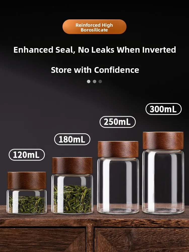 Small Glass Tea Le Canister Food ade Sed Portable Tea Storage Box Subpaage Bottle Home Use Chinese Sle Cylinder ape
Small Glass Tea Le Canister Food ade Sed Portable Tea Storage Box Subpaage Bottle Home Use Chinese Sle Cylinder ape