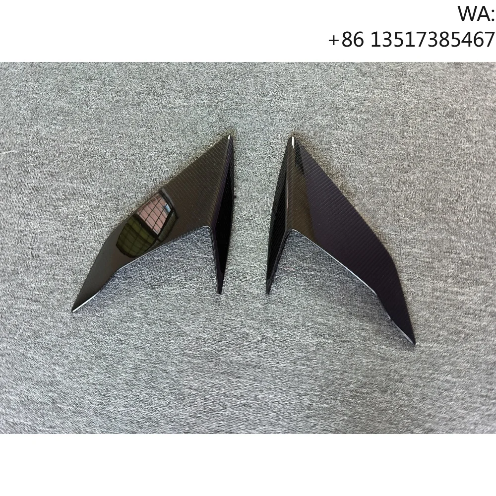 High Quality Body Parts Modified with V-style Dry Carbon Fiber Rear Fender Vents Suitable for Lamborghini Huracan STO
High Quality Body Parts Modified with V-style Dry Carbon Fiber Rear Fender Vents Suitable for Lamborghini Huracan STO