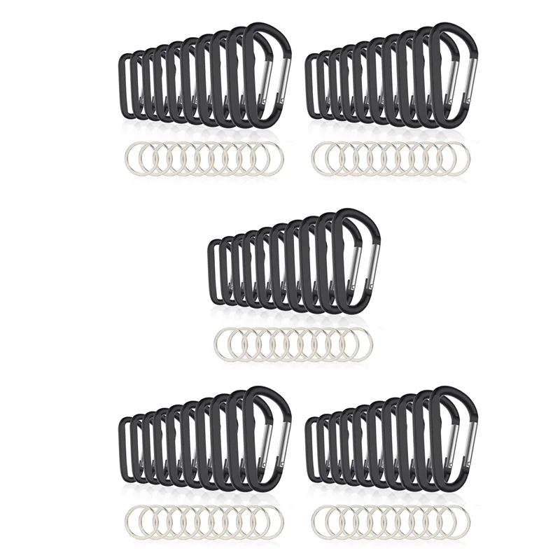 50 шт. 3 дюйма/8 см алюминиевые зажимы-карабины, прочное D-образное кольцо премиум-класса с брелоком для дома, кемпинга, рыбалки
50 шт. 3 дюйма/8 см алюминиевые зажимы-карабины, прочное D-образное кольцо премиум-класса с брелоком для дома, кемпинга, рыбалки