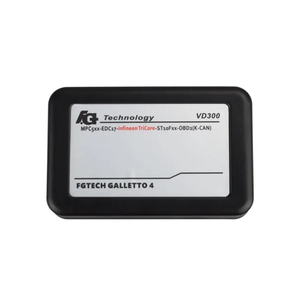 Latest Version VD300 V54 FGTech Galletto 4 Master BDM-TriCore-OBD Function
Latest Version VD300 V54 FGTech Galletto 4 Master BDM-TriCore-OBD Function